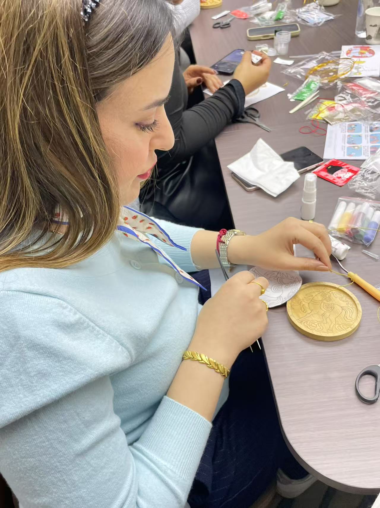 Cloisonne craft activity